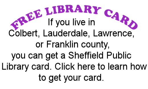 Graphic link to how to get a free library card